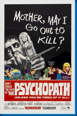 Psychopath The poster 27"x40" The Poster Depot