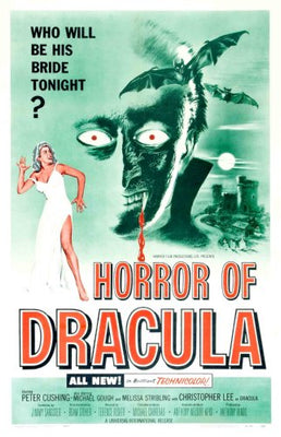 Horror Of Dracula poster for sale cheap United States USA