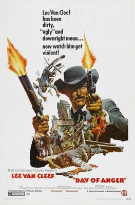 Day Of Anger Metal Movie Poster 8in x 12in