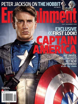 Captain America Poster Entertainment Weekly Cover 27inx40in 27"x40" The Poster Depot