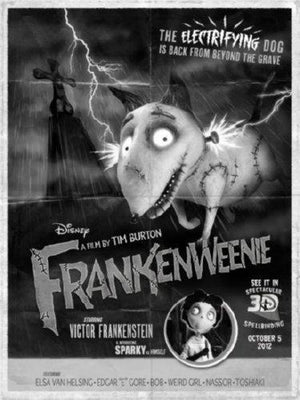 Frankenweenie poster 16inx24in 
