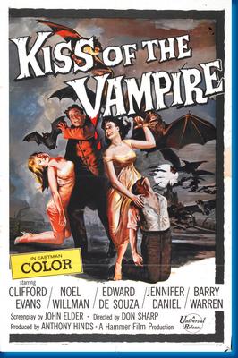 Kiss Of The Vampire poster