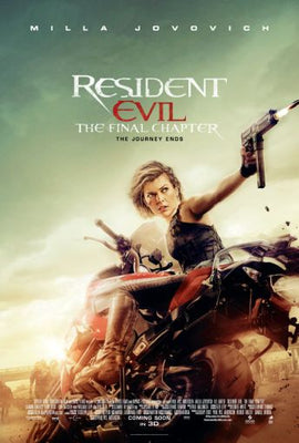 Resident Evil Final Chapter poster for sale cheap United States USA
