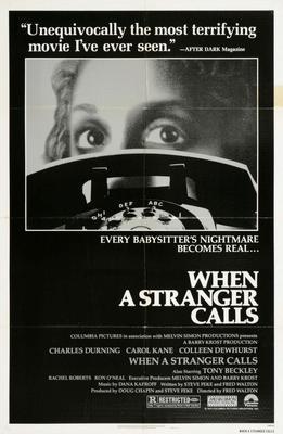 When A Stranger Calls poster