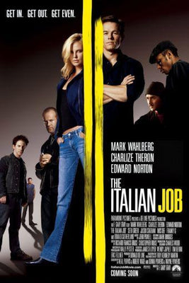 Italian Job The Poster Wallberg Norton 16inx24in 