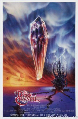 Dark Crystal The movie poster Sign 8in x 12in