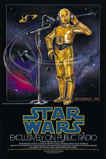 Star Wars PosterPr Public Radio 16inx24in 