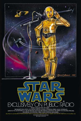 Star Wars posterPr Public Radio for sale cheap United States USA
