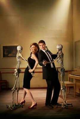 Bones poster dancing with Skeletons Boreanaz Deschanel for sale cheap United States USA