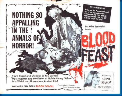 Bloodfeast poster for sale cheap United States USA