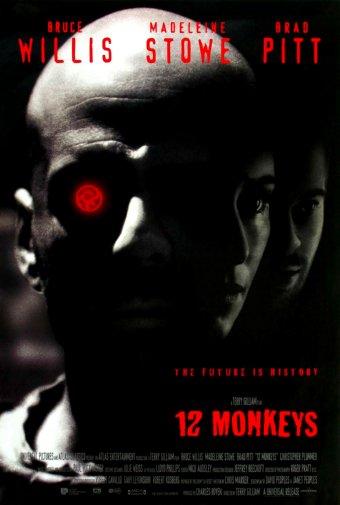 Twelve 12 Monkeys movie poster Sign 8in x 12in