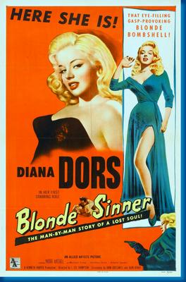Blonde Sinner poster for sale cheap United States USA