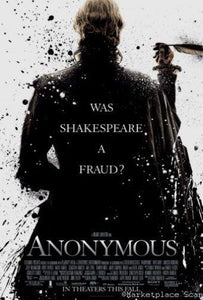 Anonymous Poster was shakespeare a fraud 16 inches x 24 inches