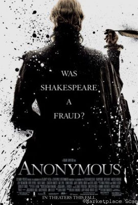 Anonymous Poster was shakespeare a fraud 24 inches x 36 inches The Poster Depot
