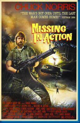 Missing In Action poster for sale cheap United States USA