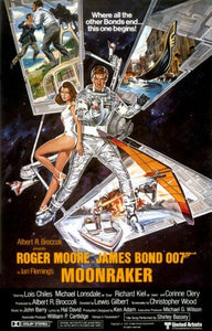 Moonraker poster James Bond for sale cheap United States USA