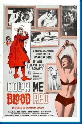 Color Me Blood Red poster