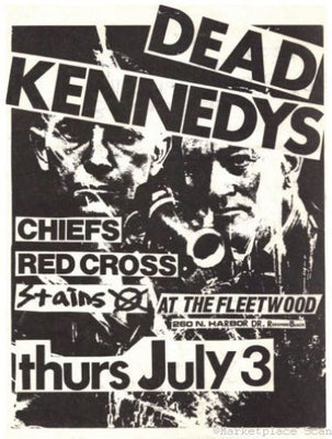 Dead Kennedys poster for sale cheap United States USA