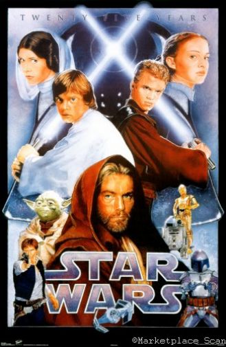 Star Wars Movie Poster 11x17 Mini Poster