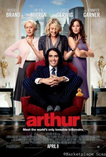 Arthur poster 16x24 russell brand