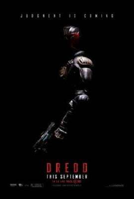 Dredd 3D poster 16inx24in 