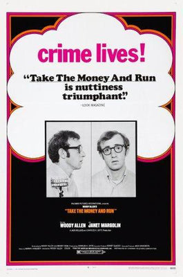 Take The Money And Run poster 16inx24in Poster