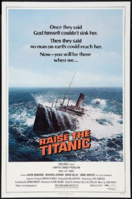 Raise The Titanic poster for sale cheap United States USA