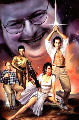 Seinfeld Poster Star Wars Art 24x36 The Poster Depot