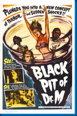 Black Pit Of Dr. M poster for sale cheap United States USA