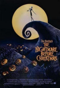 Nightmare Before Christmas movie poster Sign 8in x 12in