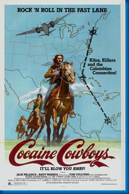 Cocaine Cowboys Metal Movie Poster 8in x 12in