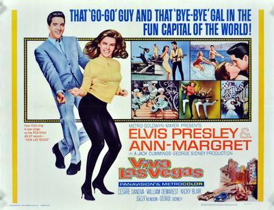 Viva Las Vegas poster 27"x40" The Poster Depot