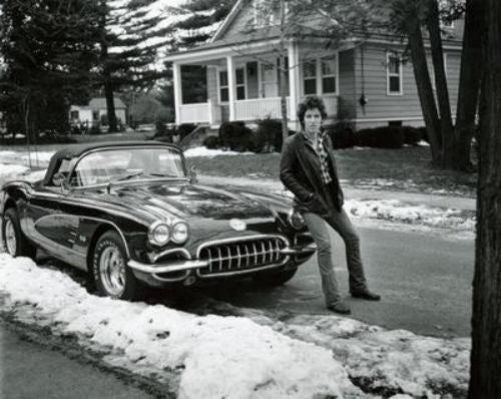 Bruce Springsteen Poster Corvette 24in x36in The Poster Depot