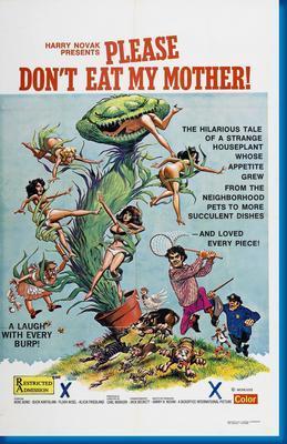 Please Dont Eat My Mother poster 16inx24in 