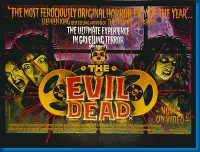Evil Dead The movie poster Sign 8in x 12in
