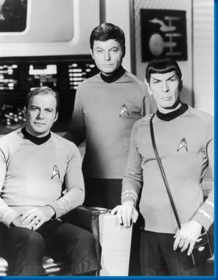 Star Trek Kirk Spock Mccoy Poster