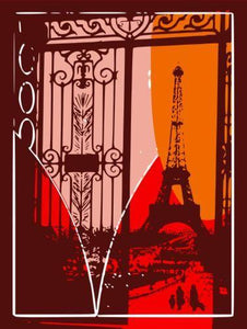 Eiffel Tower Pop Art Poster On Sale United States