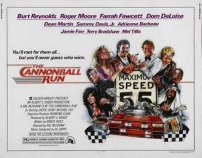 Cannonball Run poster for sale cheap United States USA