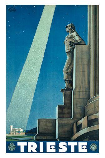 Trieste poster 16in x24in The Poster Depot