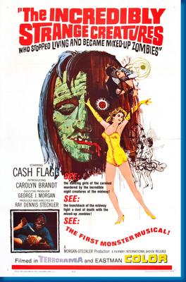 Incredibly Strange Creatures poster for sale cheap United States USA