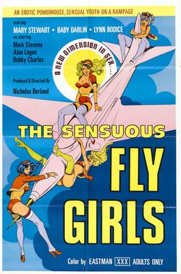 Sensuous Fly Girls The Movie Poster 11x17 Mini Poster