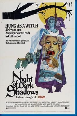 Night Of Dark Shadows poster