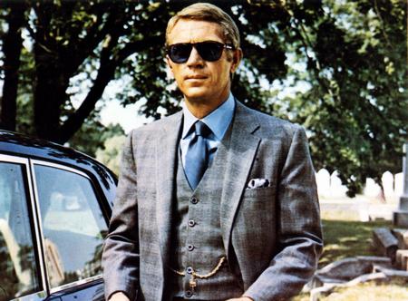 Steve Mcqueen poster gray suit for sale cheap United States USA