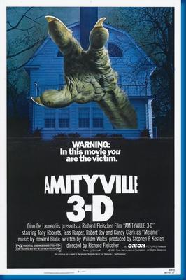 Amityville 3D poster 27 inches x 40 inches