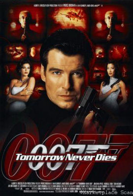 Tomorrow Never Dies Metal Movie Poster 8in x 12in The Poster Depot
