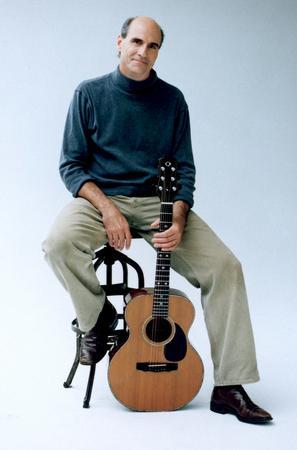 James Taylor Poster with guitar