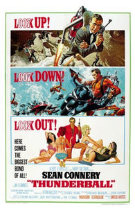 Thunderball Movie Poster James Bond 11x17 Mini Poster