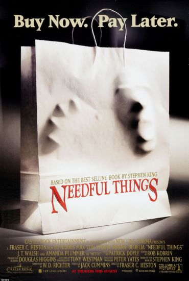 Needful Things poster 24in x 36in for sale cheap United States USA