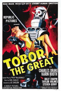 Tobor The Great poster 16"x24" 
