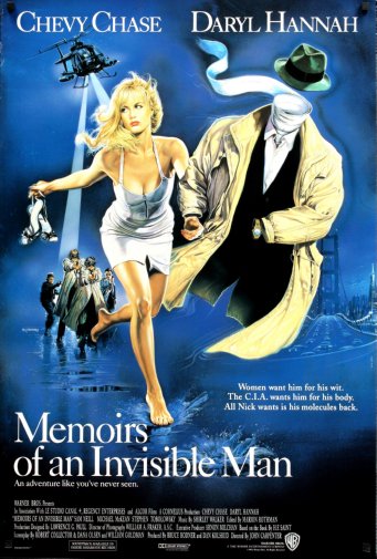 Memoirs Of An Invisible Man poster for sale cheap United States USA